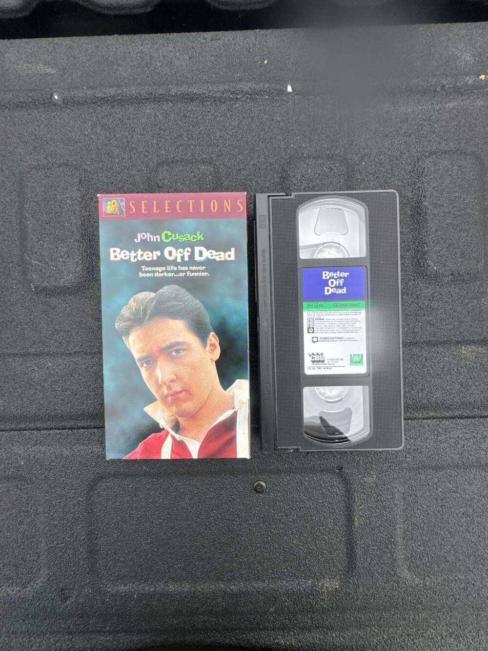Better Off Dead (1985) John Cusack 20th Century Fox Selections VHS Tape